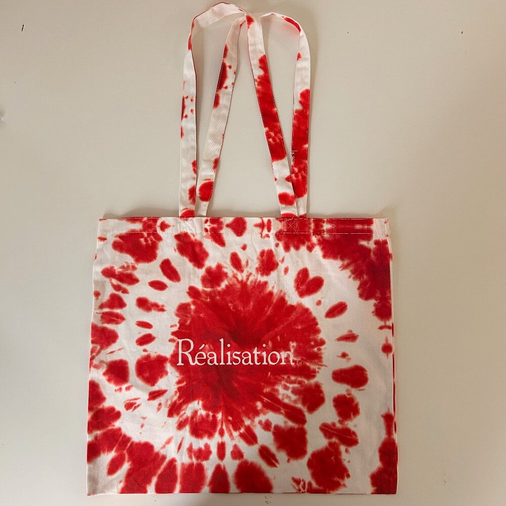 Red Tie-Dye Réalisation Par Tote